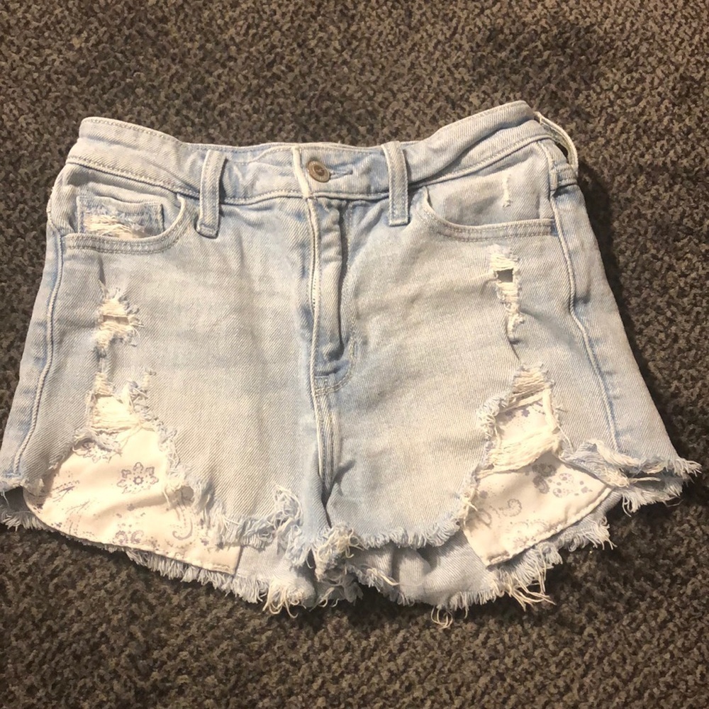 🔹 4 for $30 Hollister High Rise Midi Jean Short, Size 0